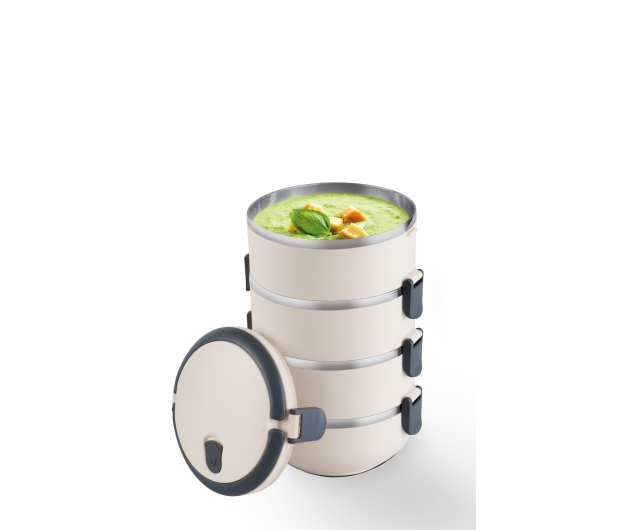 Lamart Termos obiadowy 4-częściowy 2,4 l LT6024 - 1389624 - zdjęcie 3